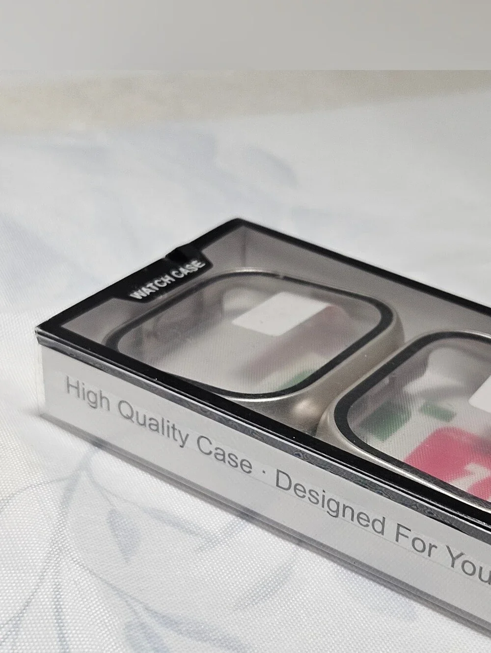 Starlight Tempered Glass Cases for Apple Watch Series 10 2 Pack Screen Protector